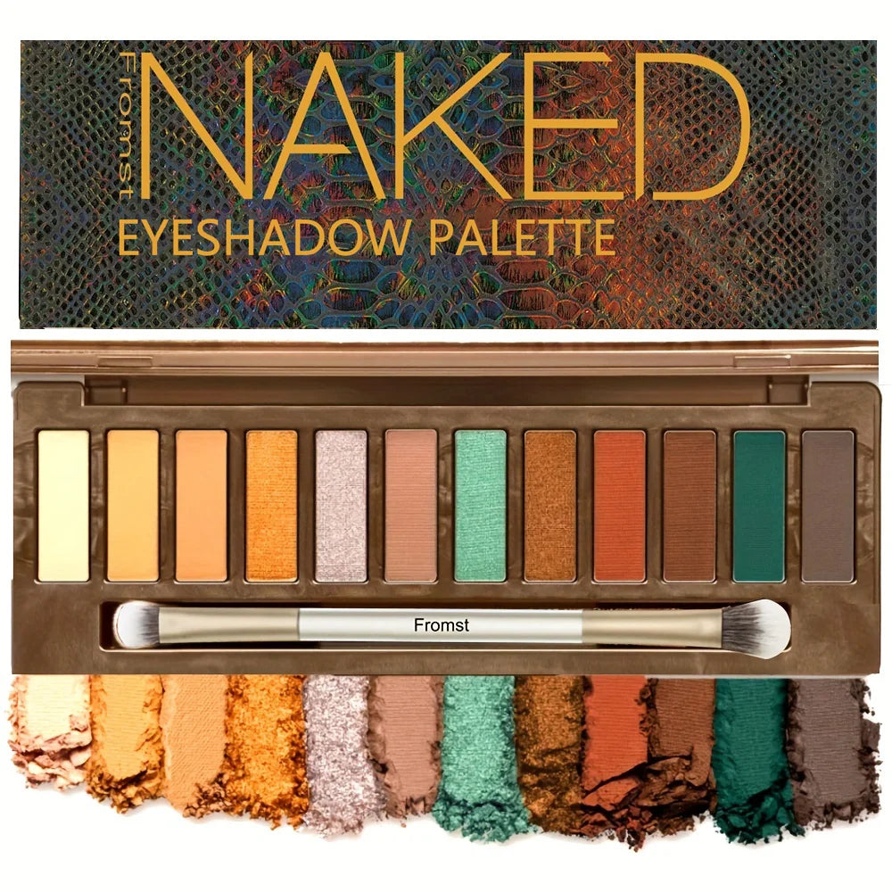 The 12-color Urban Decay Naked Heat Eyeshadow Palette.