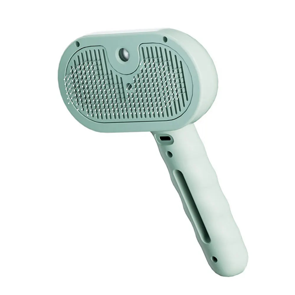 3 in 1 Cat Steam Brush Rechargeable Pet Hair Cleaning Brush Comb for Shedding & Grooming