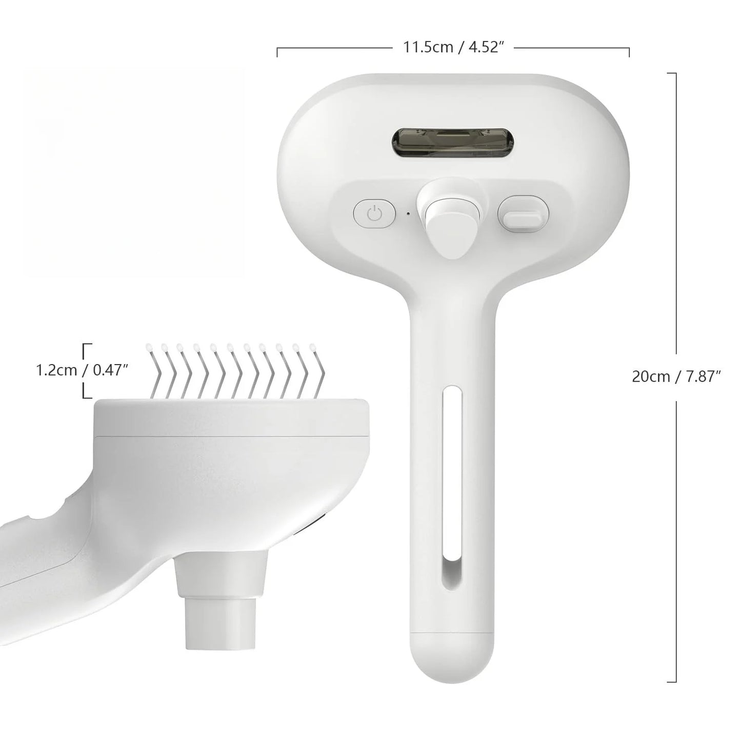 Pet Spray Hair Comb, Pet Hair Remover Cleaning Brush, Cats' Grooming & Dog Accessories Tool, Dematting Water Mist Humidifier Comb.