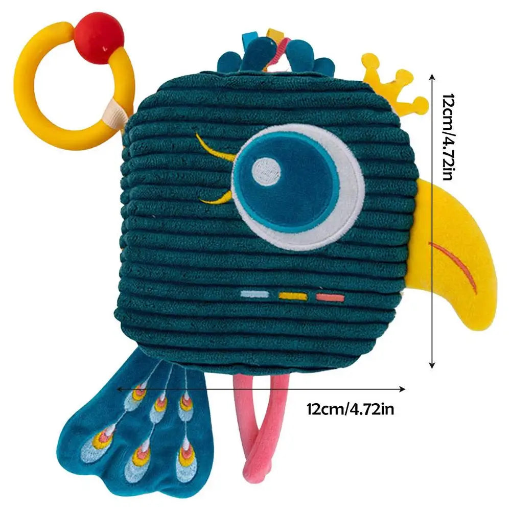 Soft Babies Cloth Books, Animal Soft Sensory Books with Rustling Sound, Early Education Toys for Toddlers, Babies & Kids