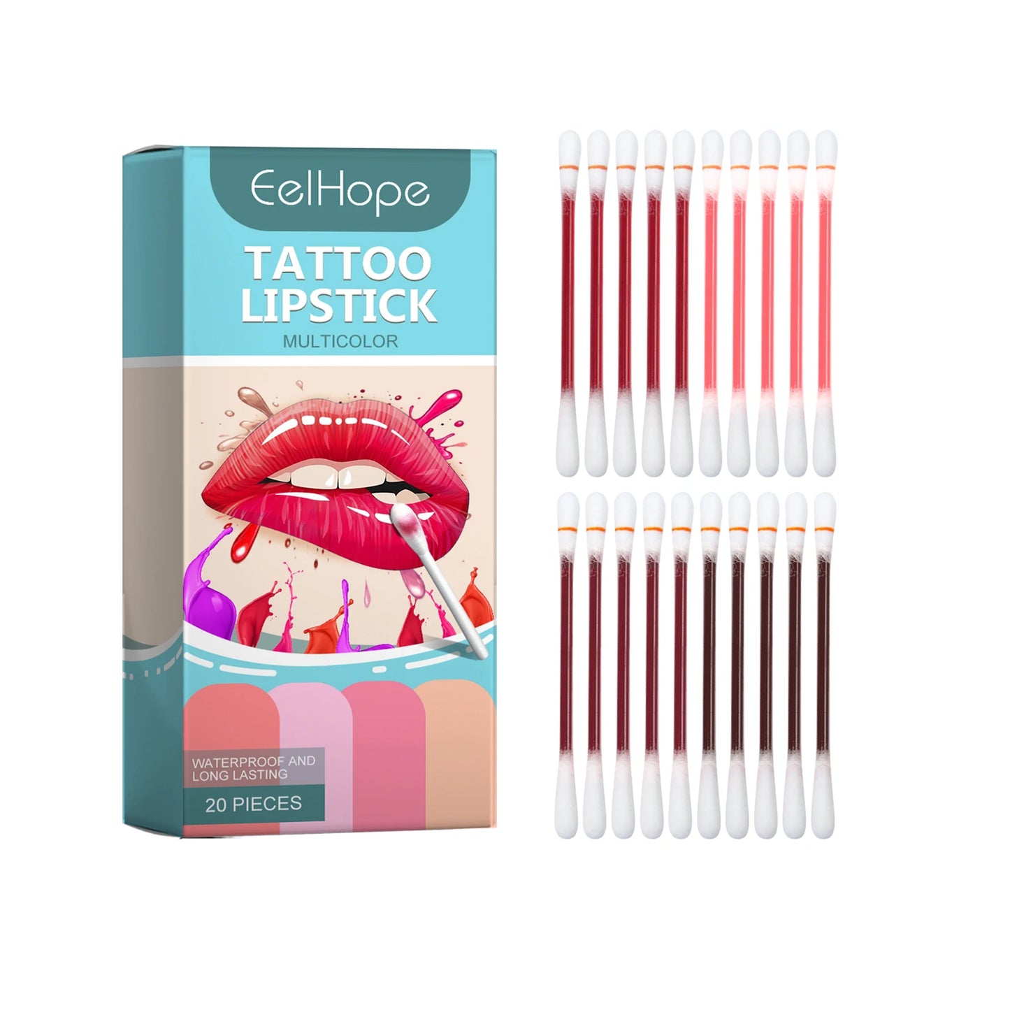 EELHOPE Tattoo Lasting, Lip Lines Enhance Waterproof Lipstick