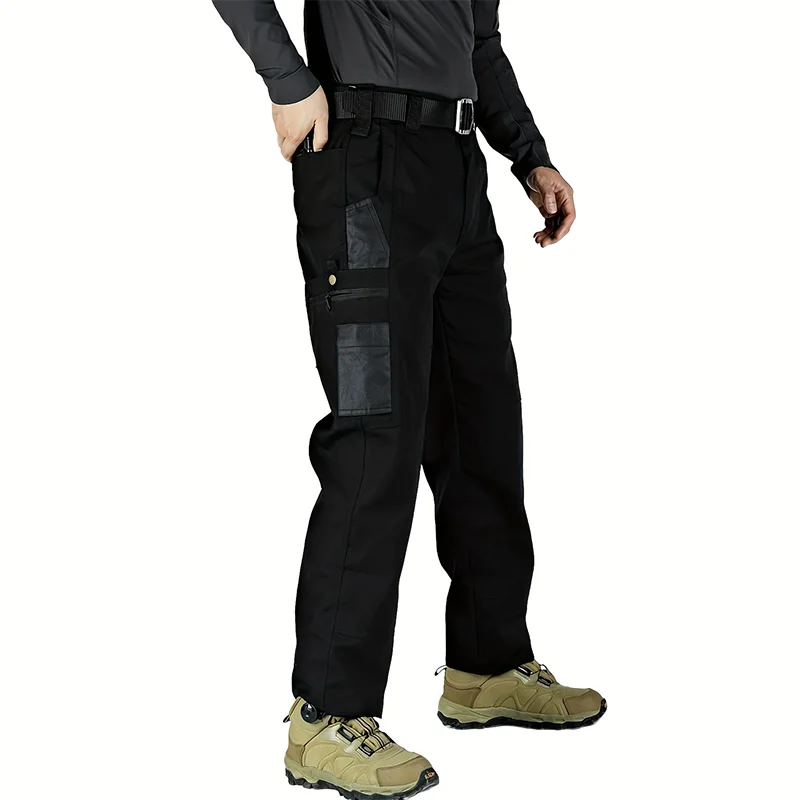 New Tactical Work Pants Men Outdoor Cargo Trousers Multi-pocket Waterproof Pant Hiking Trousers Durable Straight Work Pants