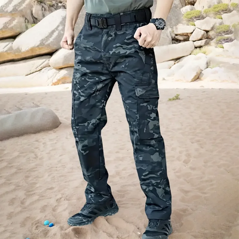 Men's Tactical Outdoor Large Pocket Casual Sports Camouflage Pants
