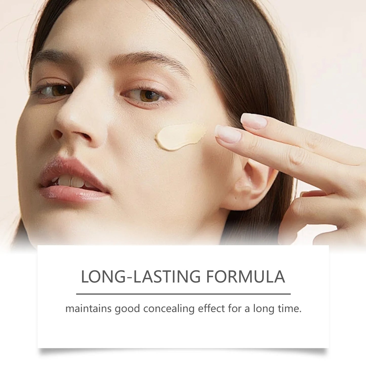 108ml Body Concealer Cream with Brush Waterproof Sweatproof Full Coverage, Tattoo Body Makeup Oil Control Lasting Concealer Cream
