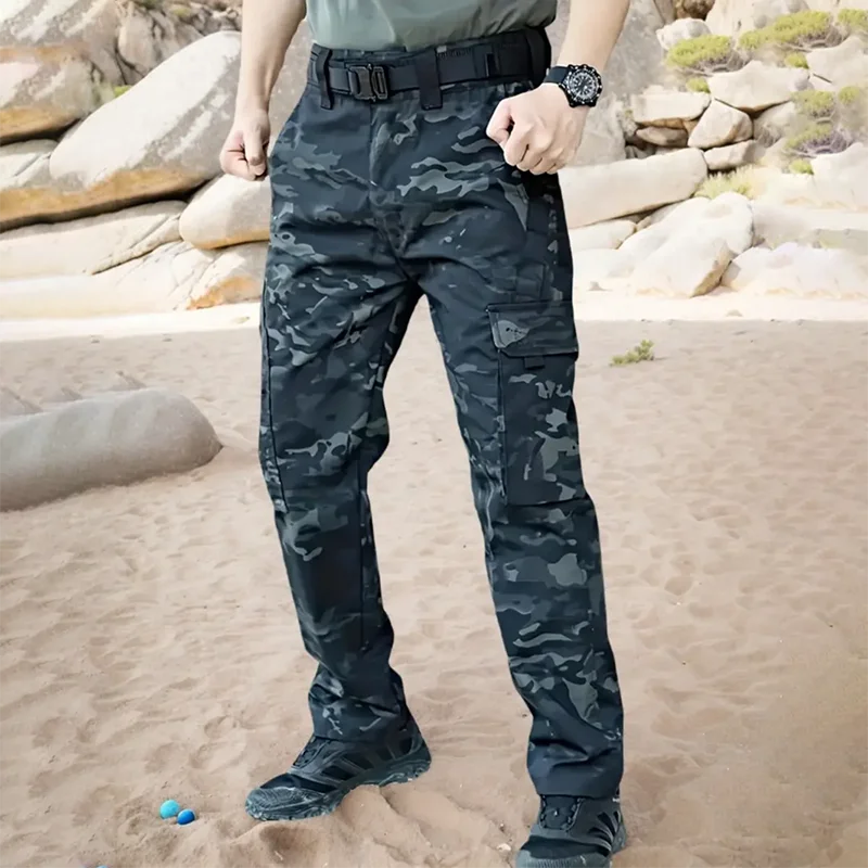 Men's Tactical Outdoor Large Pocket Casual Sports Camouflage Pants