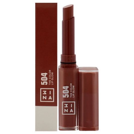 The Color Lip Glow - 504 Medium Nude Taupe by 3INA for Women - 0.05 oz Lipstick