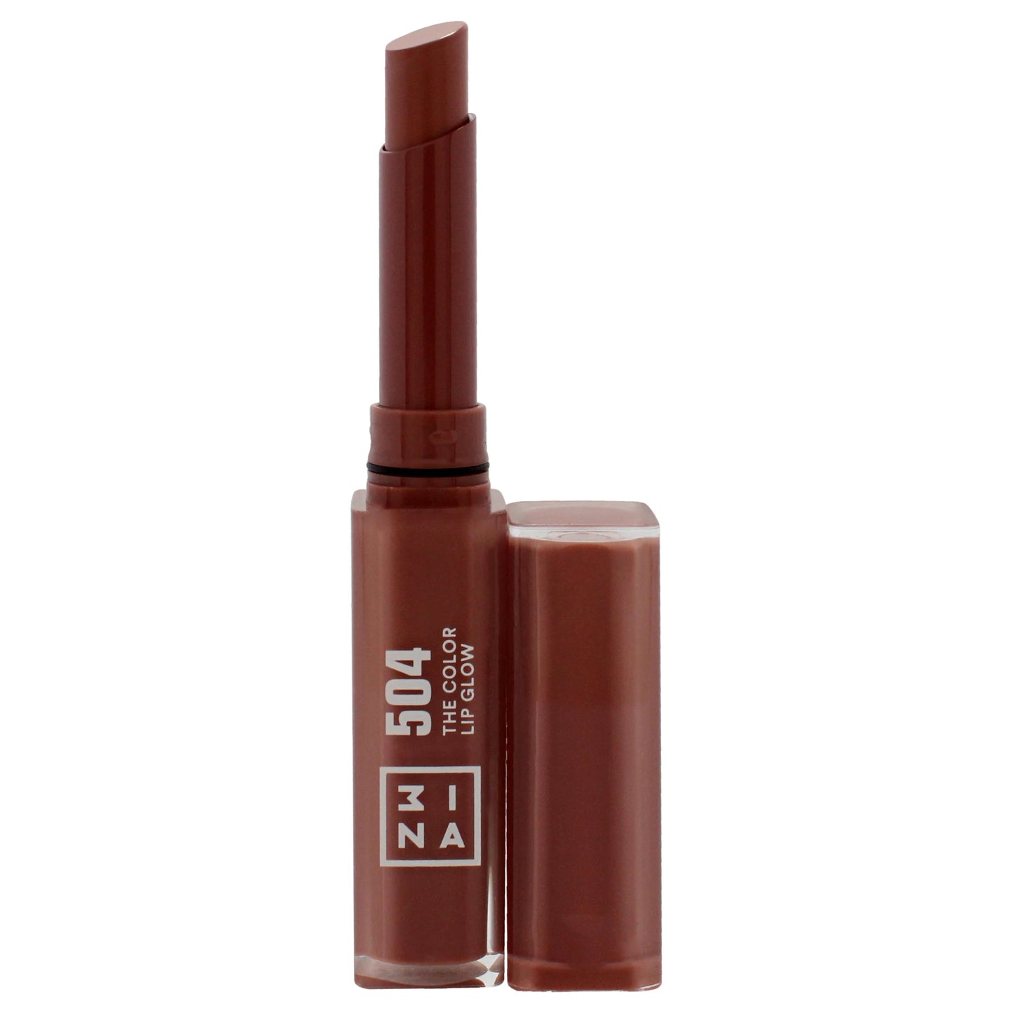 The Color Lip Glow - 504 Medium Nude Taupe by 3INA for Women - 0.05 oz Lipstick