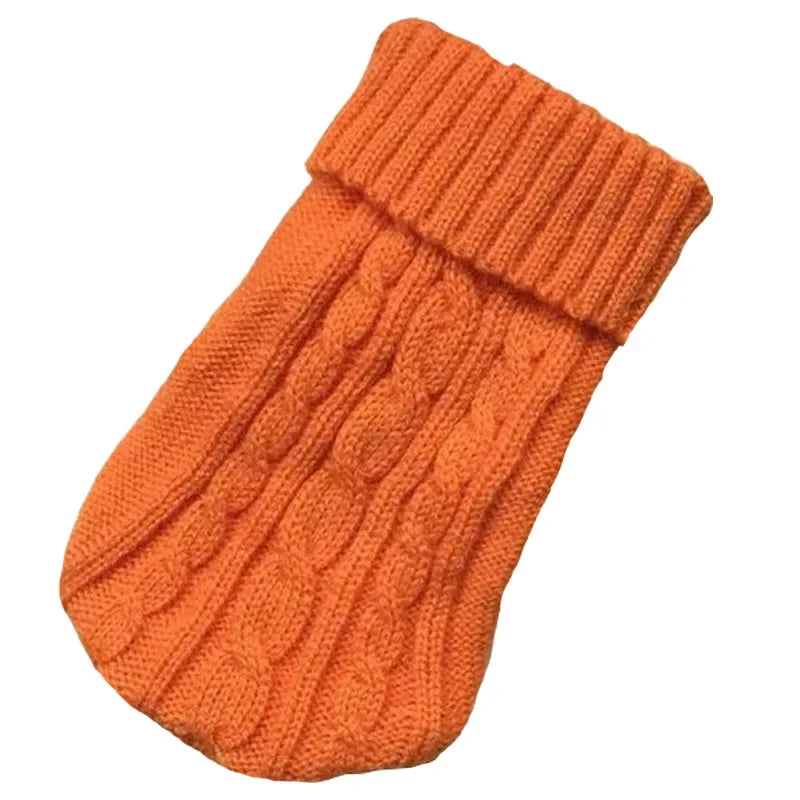Dog Winter Clothes Knitted Pet Clothes For Small Medium Dogs, Chihuahua Puppy Pet Sweater/Yorkshire Pure Dog Sweater Ropa Perro