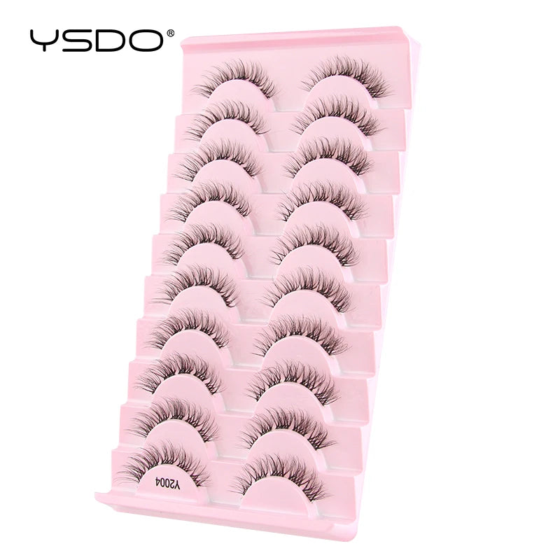 Lashes 3/7/10 3D Faux Mink Lashes Dramatic Fluffy Soft Extension Makeup Tool