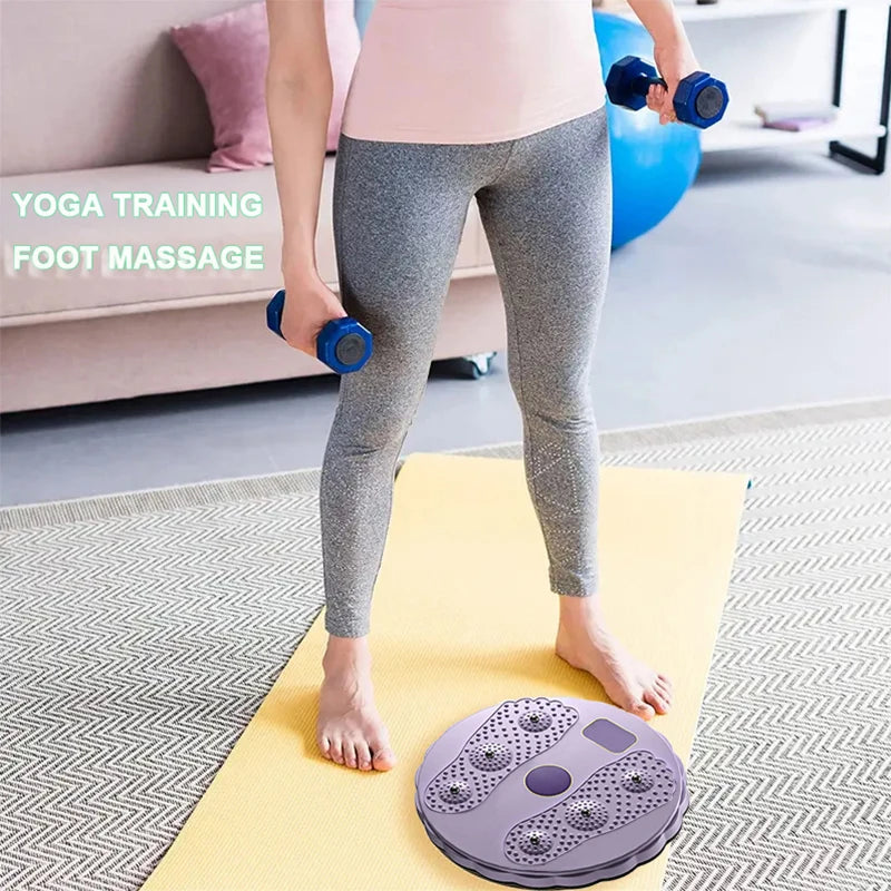 Waist Twisting Disc Magnetic, Massage Body Trainer Abdomen, Body Shaping Device Fitness Equipment
