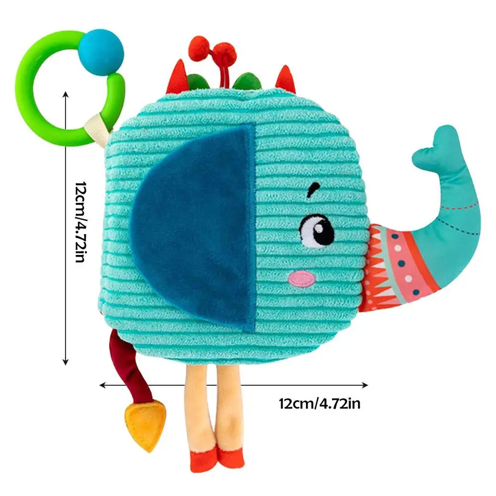 Soft Babies Cloth Books, Animal Soft Sensory Books with Rustling Sound, Early Education Toys for Toddlers, Babies & Kids
