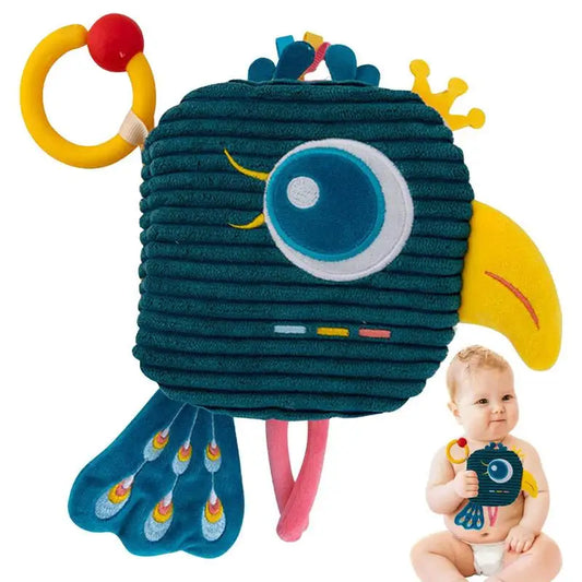 Soft Babies Cloth Books, Animal Soft Sensory Books with Rustling Sound, Early Education Toys for Toddlers, Babies & Kids