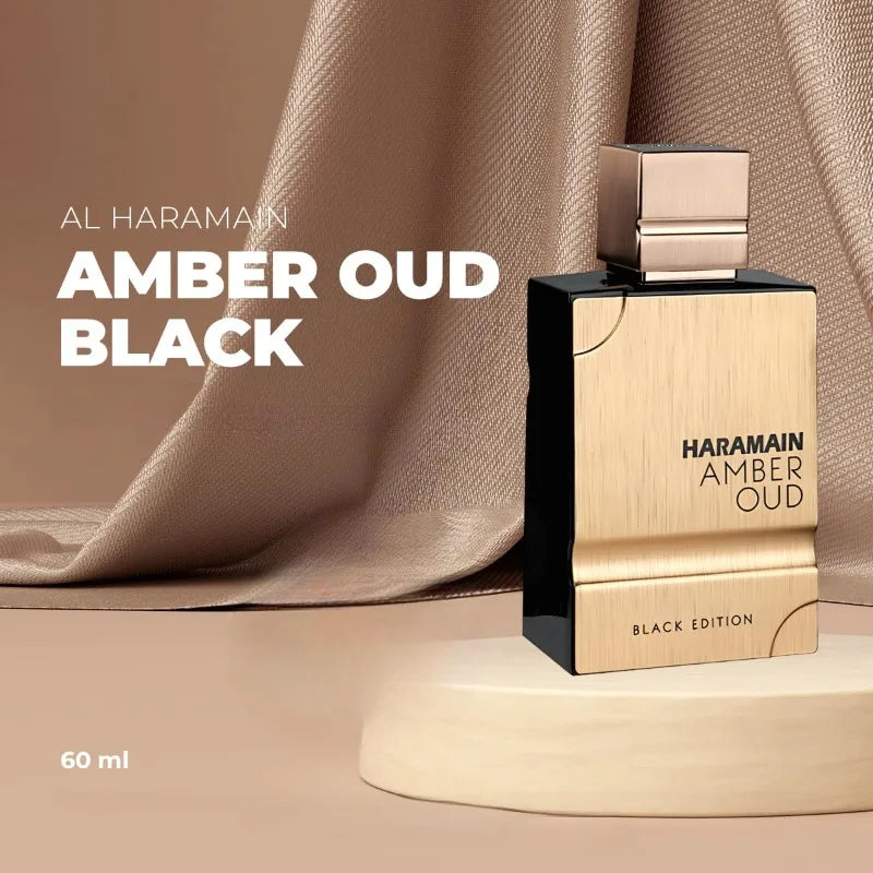 60ml Al Haramain Amber Oud Eau de Parfum, Femmen Spray Original Arab Perfumes, Lasting Noble Male Pheromone Cologne.