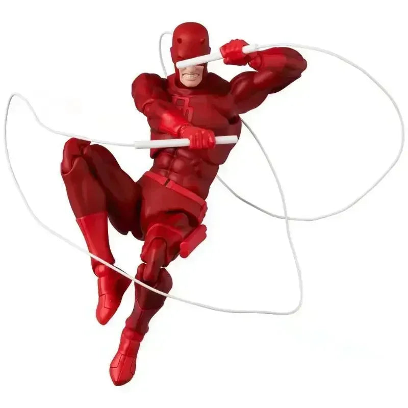 CT Toys DAREDEVIL Mafex 223 DAREDEVIL Action Figure, Comic Version, Anime Figurine Statue Model Collection
