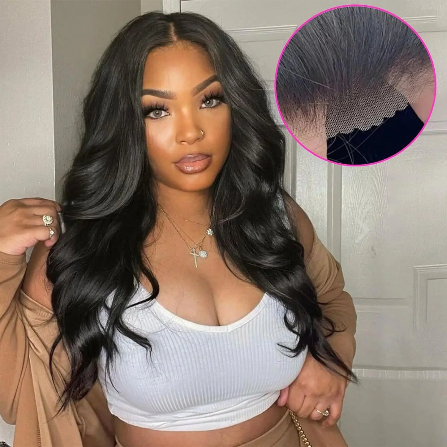 Wear Go Glueless Body Wave Human Hair Wigs 30 32 Inch 6x4 5×5 HD Lace Closure Pre-Plucked Pre-Cut Wigs