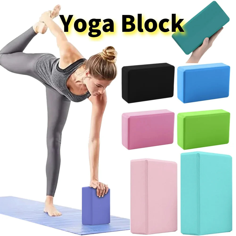 Yoga Building Blocks Cubes Pilates Reinforcement, Exercise Home