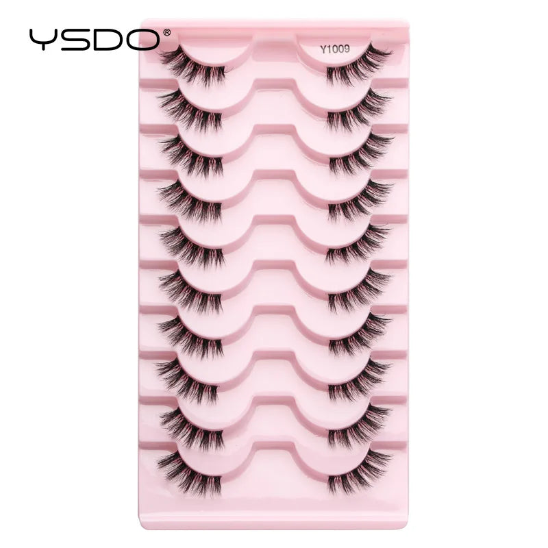 Lashes 3/7/10 3D Faux Mink Lashes Dramatic Fluffy Soft Extension Makeup Tool