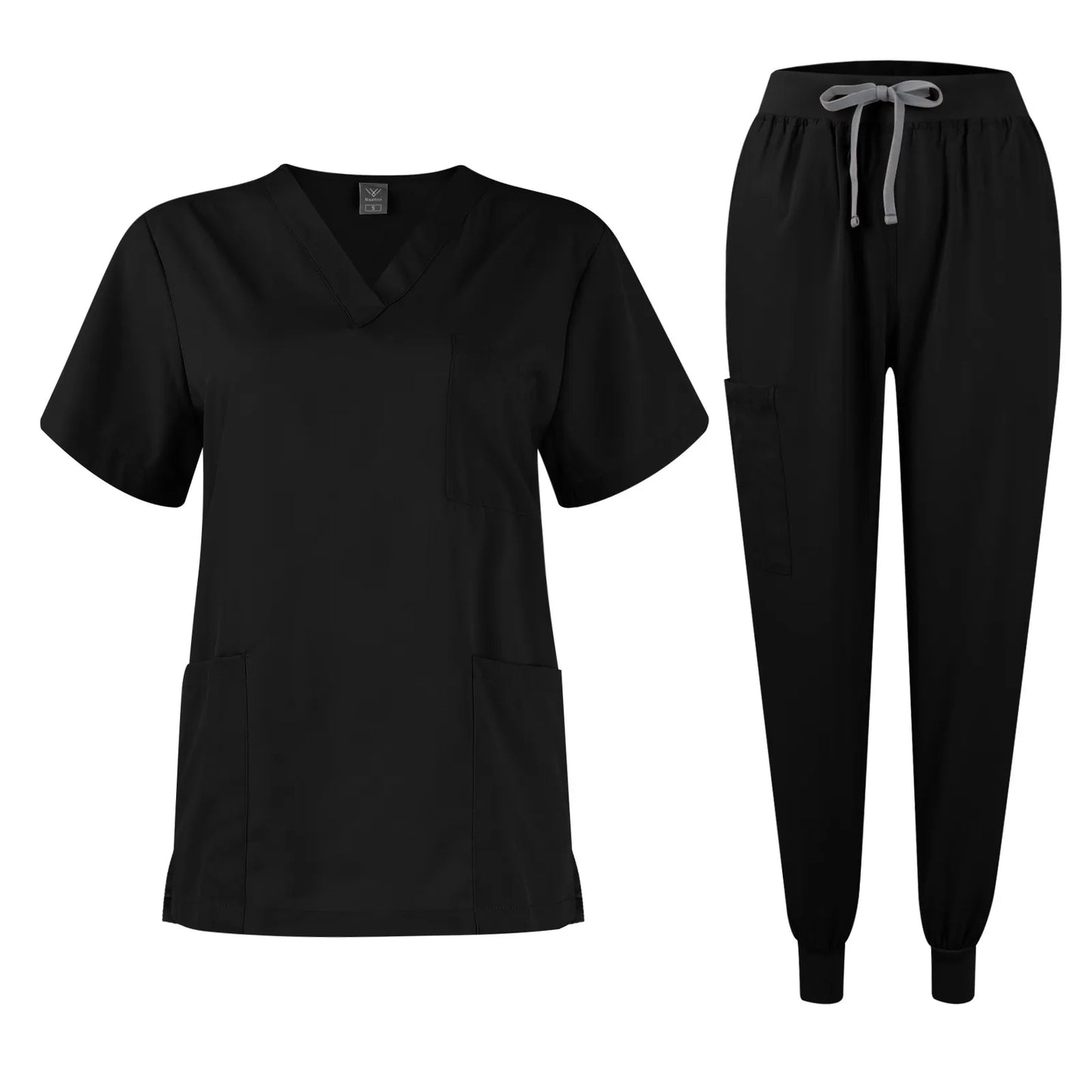 Medical Nurse Uniform 2Piece Workwear Medical Scrubs Set Hospital Uniform Surgery Dentist Overalls Spa Clinical Beauty Work Wear