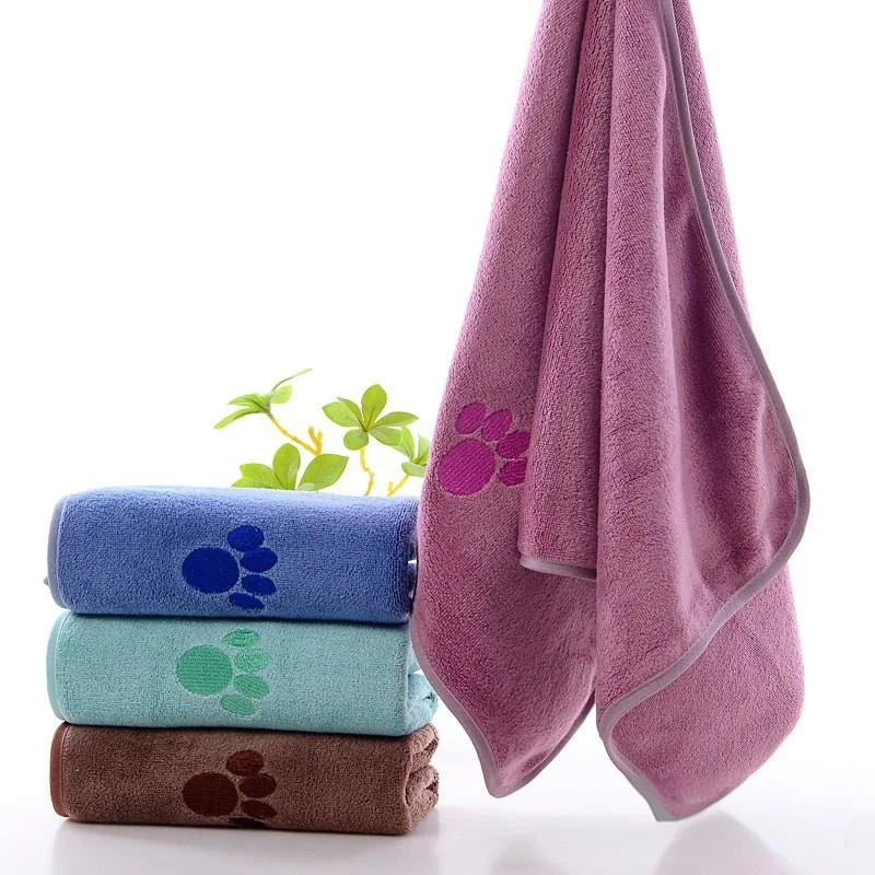 Pet Absorbing Towel  - Quick-Dry Bath Towel for Dogs & Cats, Lint-Free, Ultra Thick