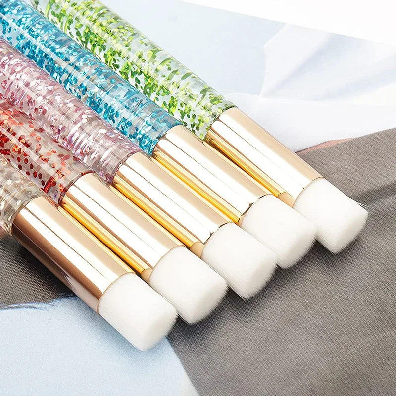 Wholesale 30/50pcs Eyelash Cleaning Brushes for Eyelash Extensions, Glitter Lash Shampoo Brushes. Nose Pore Cleansing Makeup Tools
