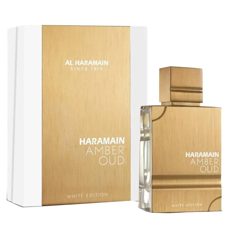 60ml Al Haramain Amber Oud Eau de Parfum, Femmen Spray Original Arab Perfumes, Lasting Noble Male Pheromone Cologne.