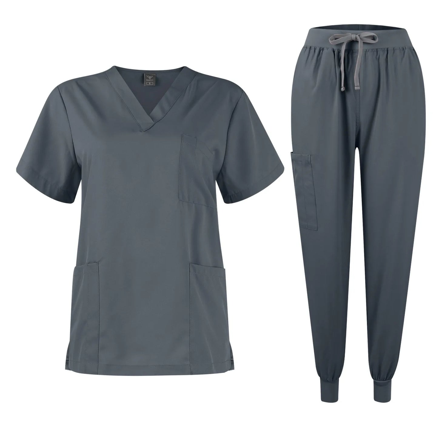 Medical Nurse Uniform 2Piece Workwear Medical Scrubs Set Hospital Uniform Surgery Dentist Overalls Spa Clinical Beauty Work Wear