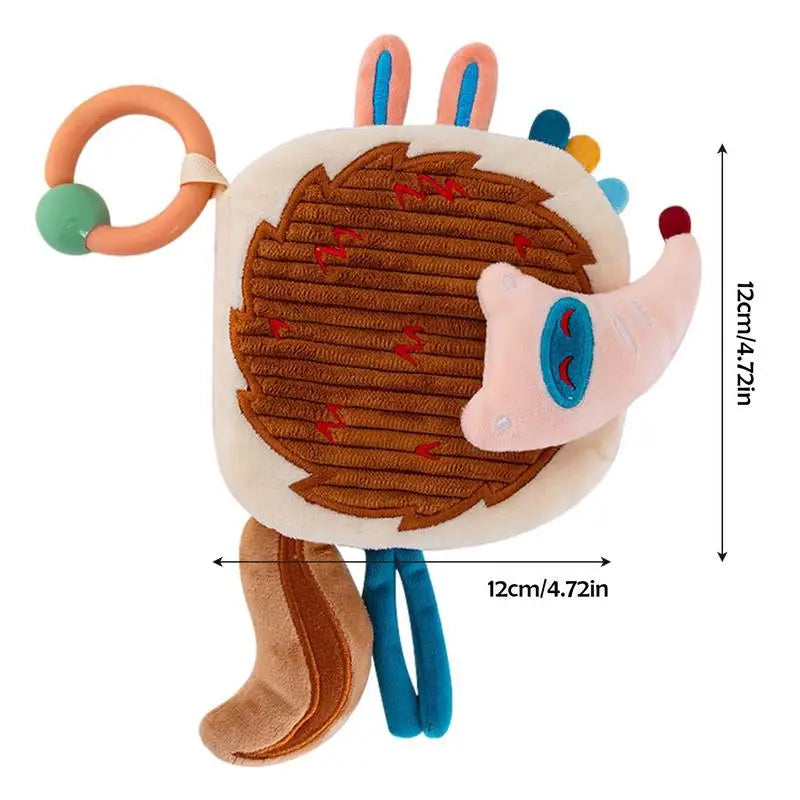 Soft Babies Cloth Books, Animal Soft Sensory Books with Rustling Sound, Early Education Toys for Toddlers, Babies & Kids