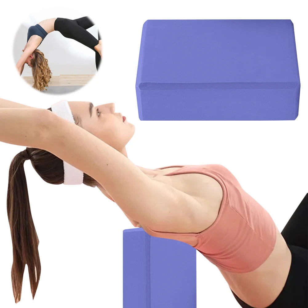 Yoga Building Blocks Cubes Pilates Reinforcement, Exercise Home