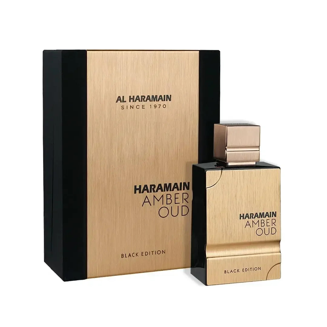 60ml Al Haramain Amber Oud Eau de Parfum, Femmen Spray Original Arab Perfumes, Lasting Noble Male Pheromone Cologne.