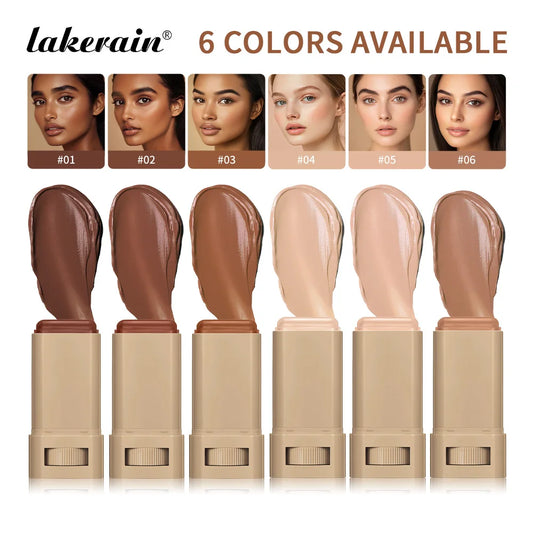 Foundation Stick Balm Skin Bronze Tint Eraser Foundation, Stick Smooth Plumper Long-lasting Flakeup
