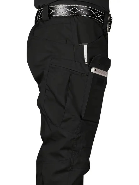 Men's cargo underpants, El Pants, Large Size, bottom ankle twill pants, work adjustment fit easy pants