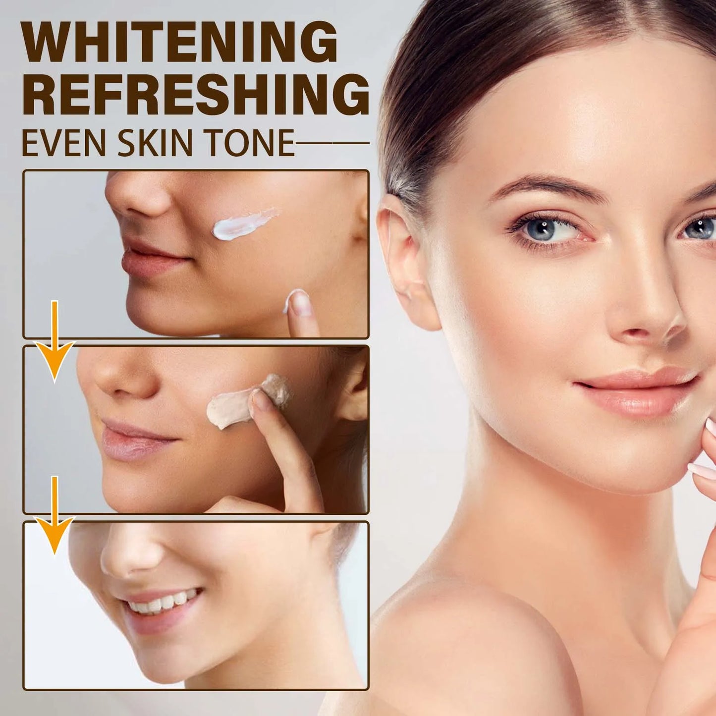 Jaysuing Liquid Foundation, Temperature Color Changing, Waterproof no Creasing Long-lasting Moisturizing.