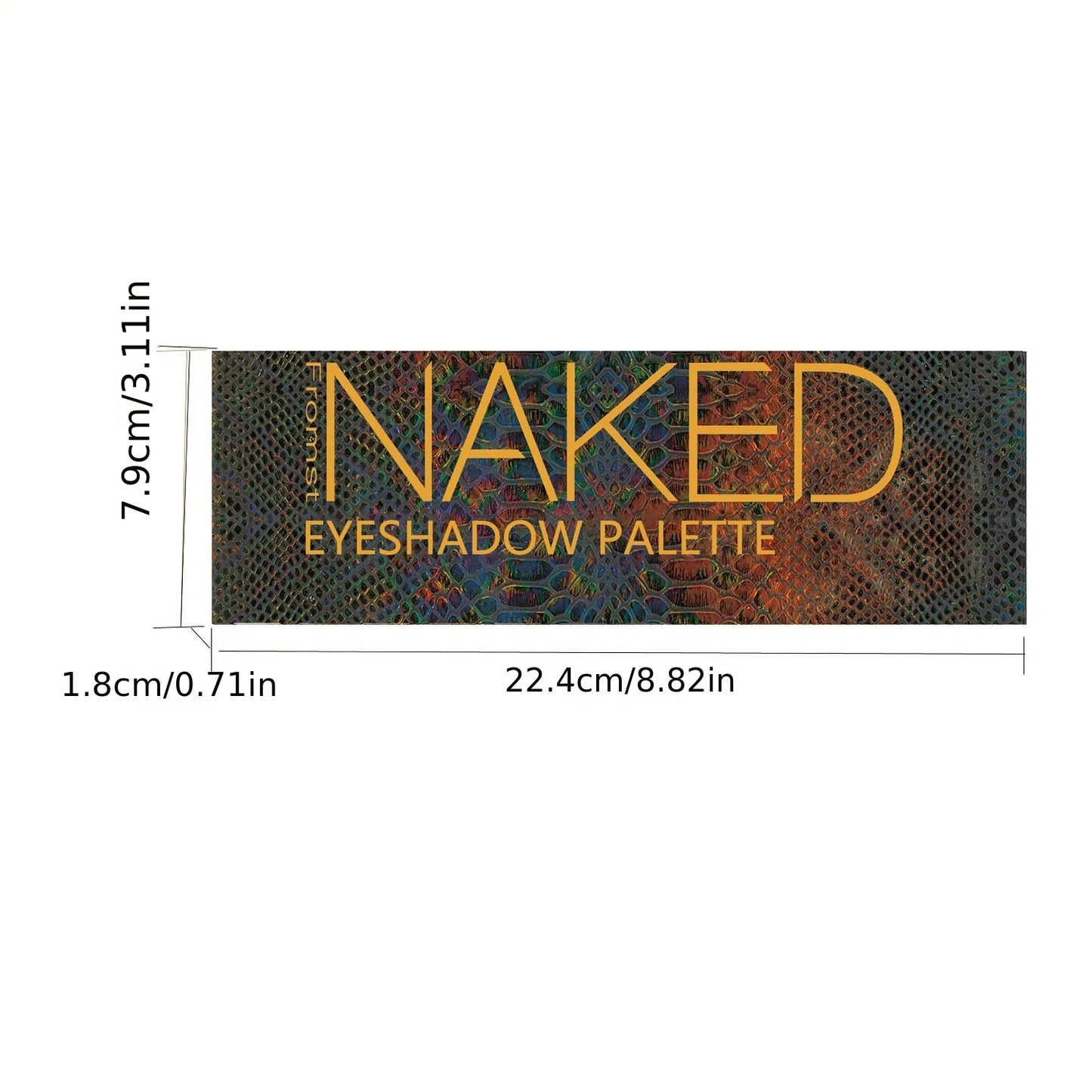 The 12-color Urban Decay Naked Heat Eyeshadow Palette.