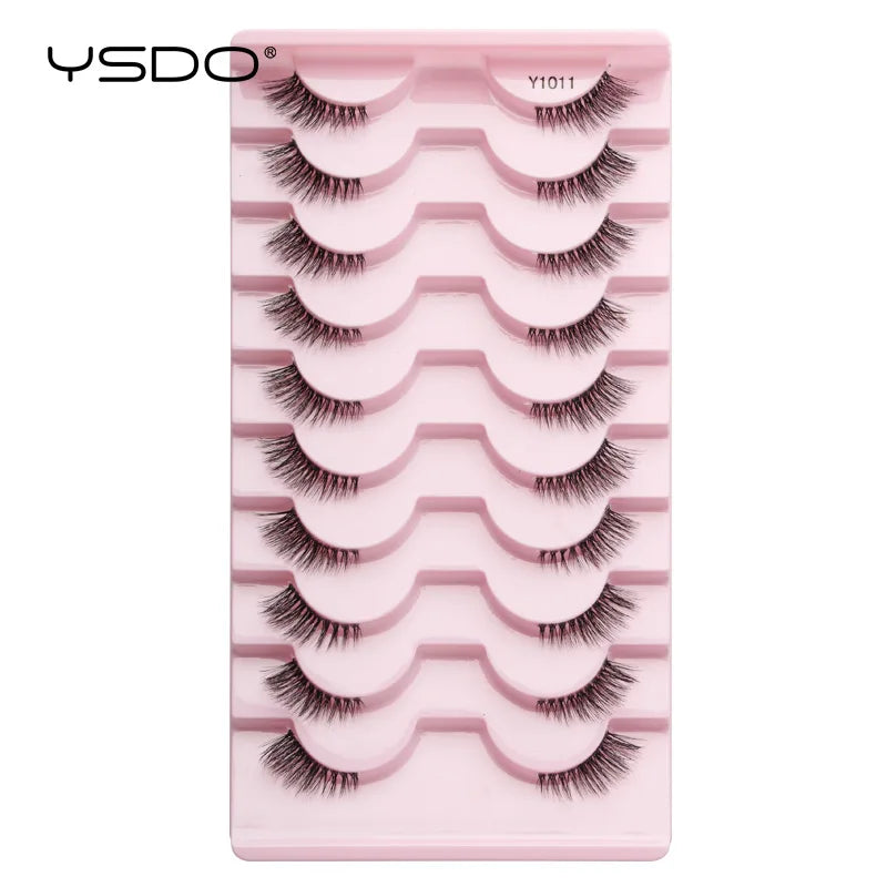 Lashes 3/7/10 3D Faux Mink Lashes Dramatic Fluffy Soft Extension Makeup Tool