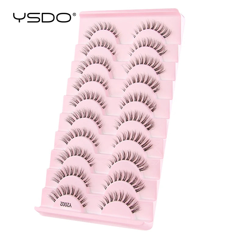 Lashes 3/7/10 3D Faux Mink Lashes Dramatic Fluffy Soft Extension Makeup Tool