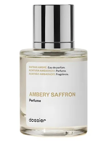 Dossier Amber Saffron Floral Marshmallow 50ml, Original Arab Perfumes Lasting Floral, Oriental Perfume Pheromone Cologne