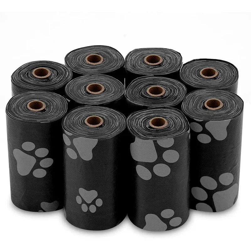 120 Rolls Dog Poop Bag Outdoor Cleaning Poop Bag, Outdoor Clean Pets Supplies for Dog 15Bags/Roll, Refill Garbage Bag Pet Supplies