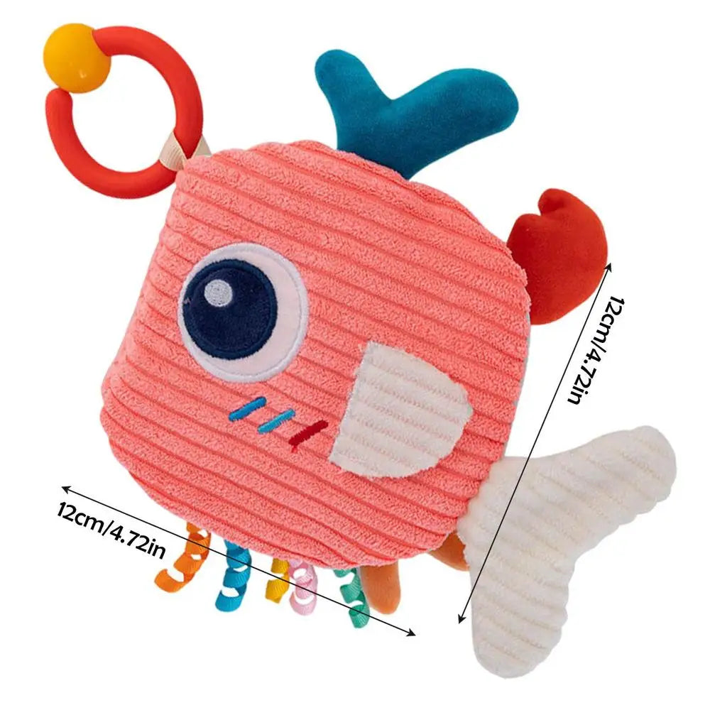 Soft Babies Cloth Books, Animal Soft Sensory Books with Rustling Sound, Early Education Toys for Toddlers, Babies & Kids