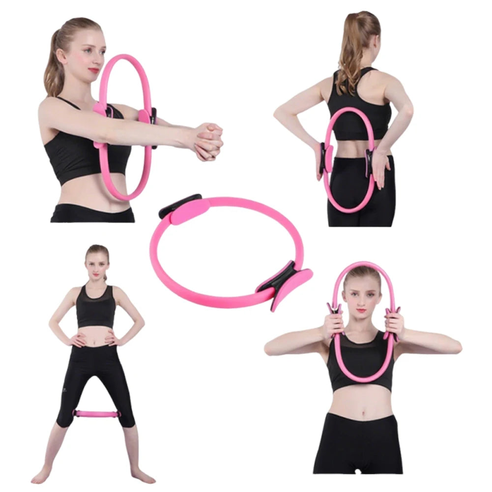 Yoga Fitness Ring, Pilates Flexible Resistance, Postpartum Training Ring for Pilates