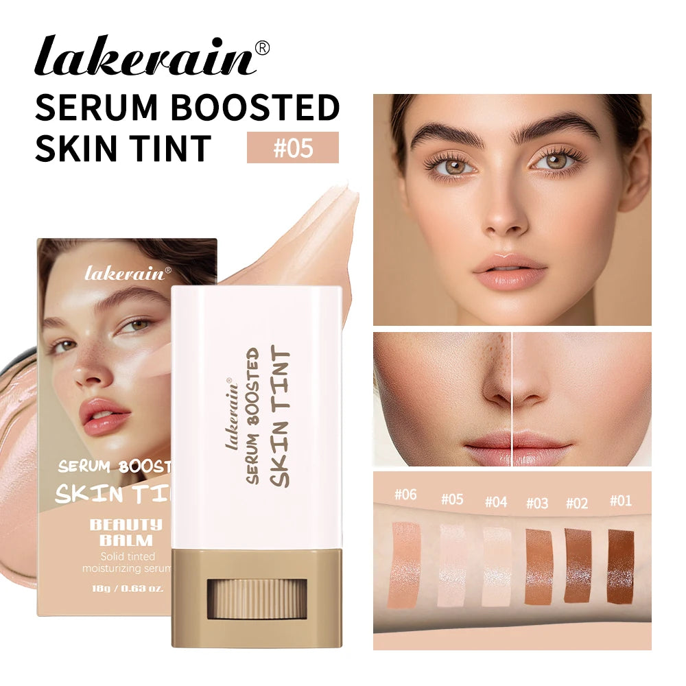 Foundation Stick Balm Skin Bronze Tint Eraser Foundation, Stick Smooth Plumper Long-lasting Flakeup