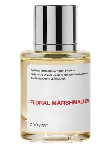 Dossier Amber Saffron Floral Marshmallow 50ml, Original Arab Perfumes Lasting Floral, Oriental Perfume Pheromone Cologne