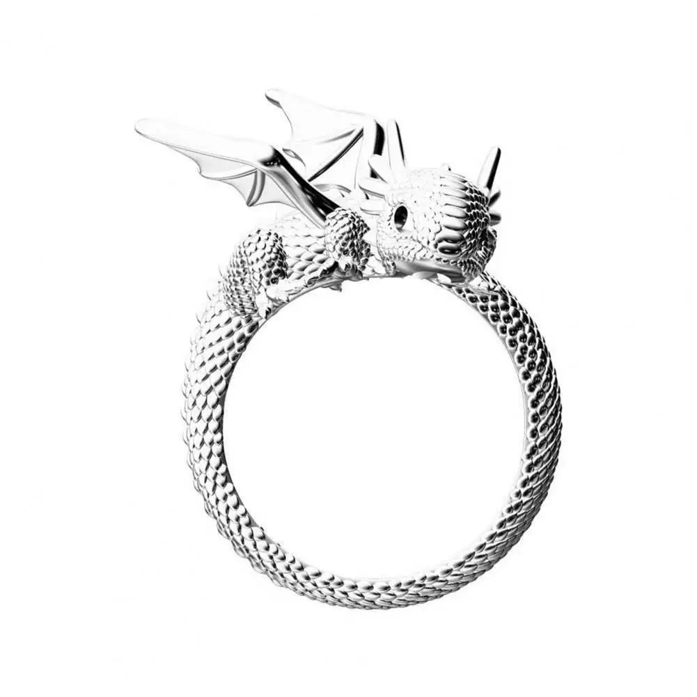 Dragon Rings Pterosaur Wings Alloy Opening Adjustable Rings