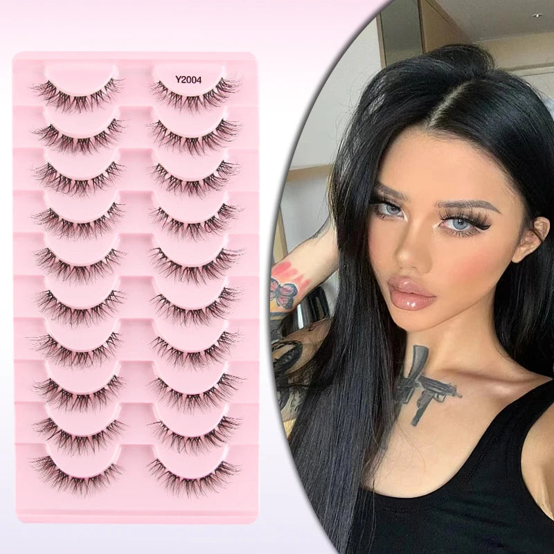 Lashes 3/7/10 3D Faux Mink Lashes Dramatic Fluffy Soft Extension Makeup Tool