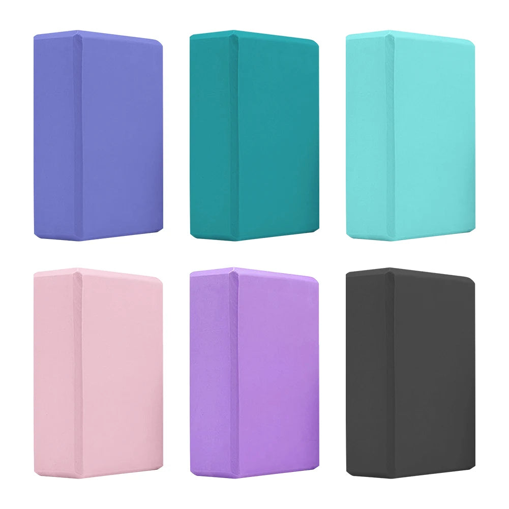 Yoga Building Blocks Cubes Pilates Reinforcement, Exercise Home
