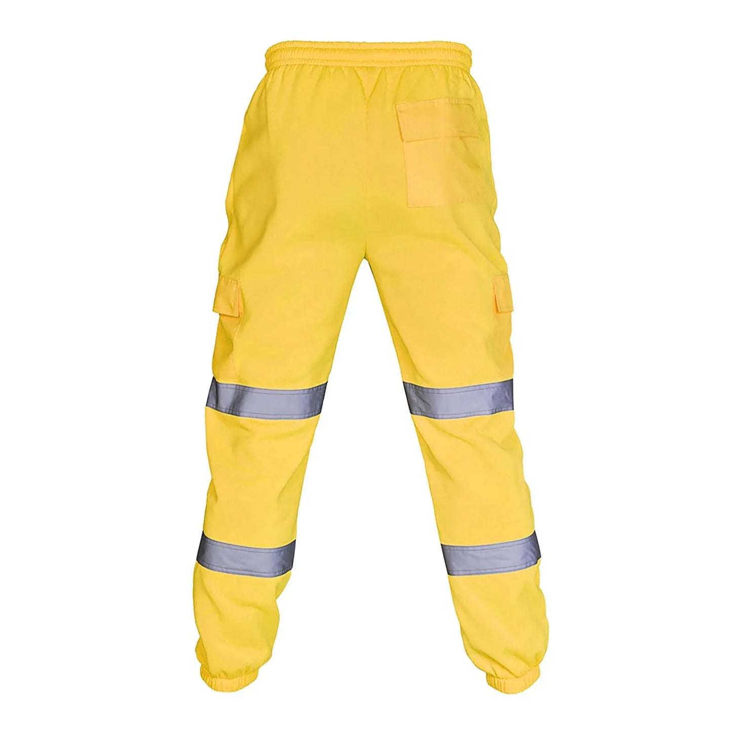 Reflective Stripes Strips Men Work Hi Vis High Visibility Work Wear Road Construction Safety Trousers