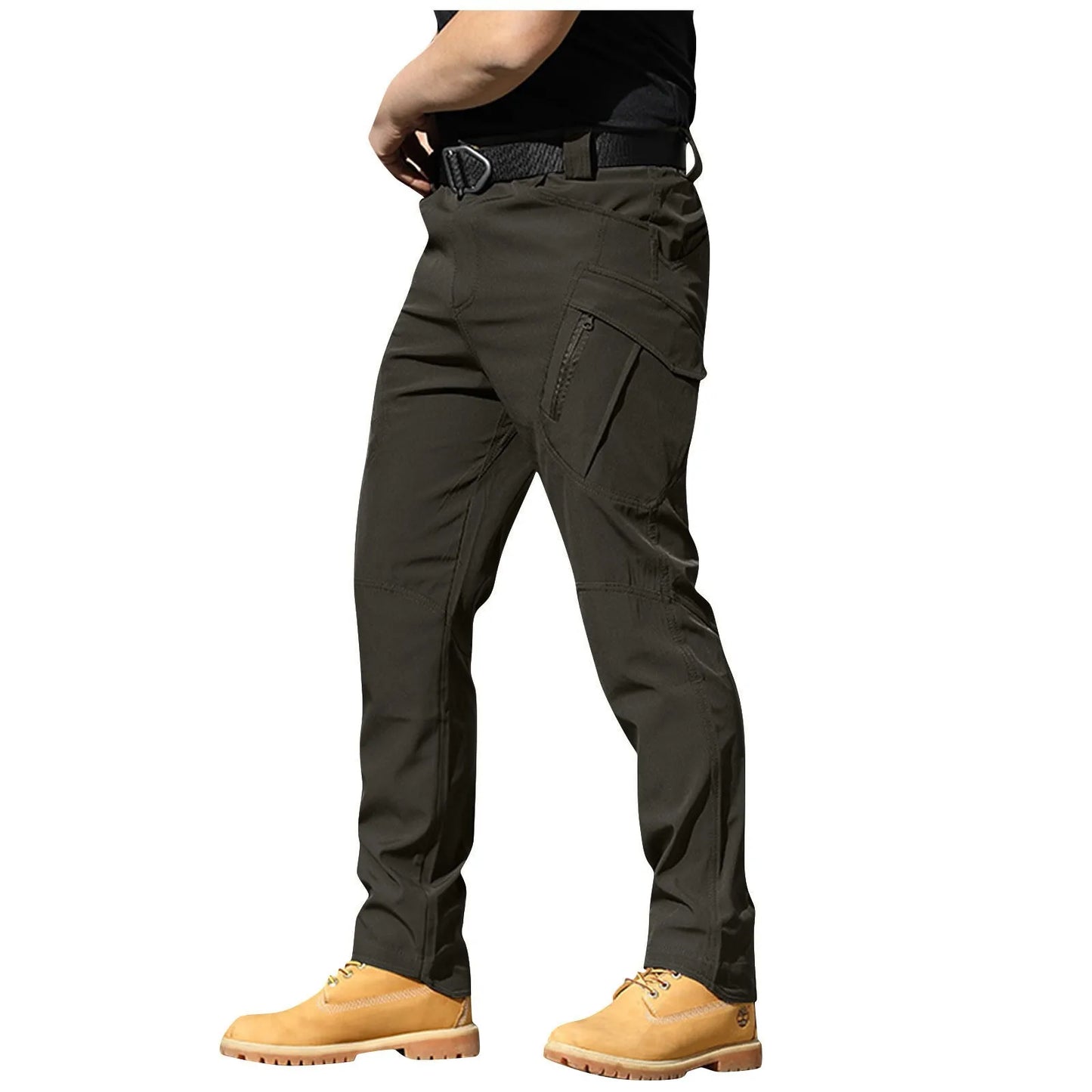 Outdoor Stretch Water-Resistant Hiking and Wear-Resistant Camouflage Pants