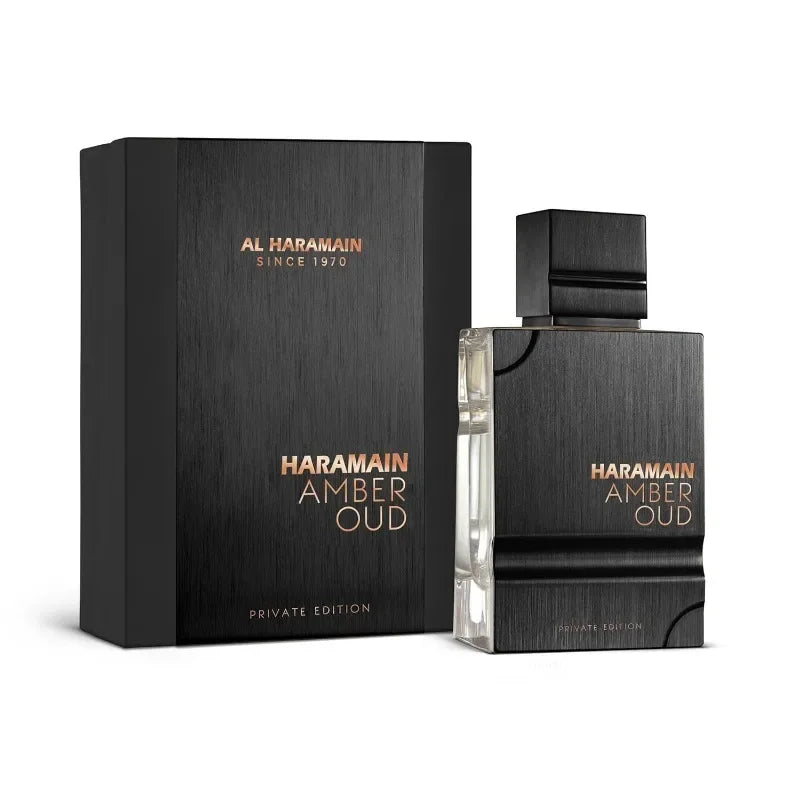 60ml Al Haramain Amber Oud Eau de Parfum, Femmen Spray Original Arab Perfumes, Lasting Noble Male Pheromone Cologne.