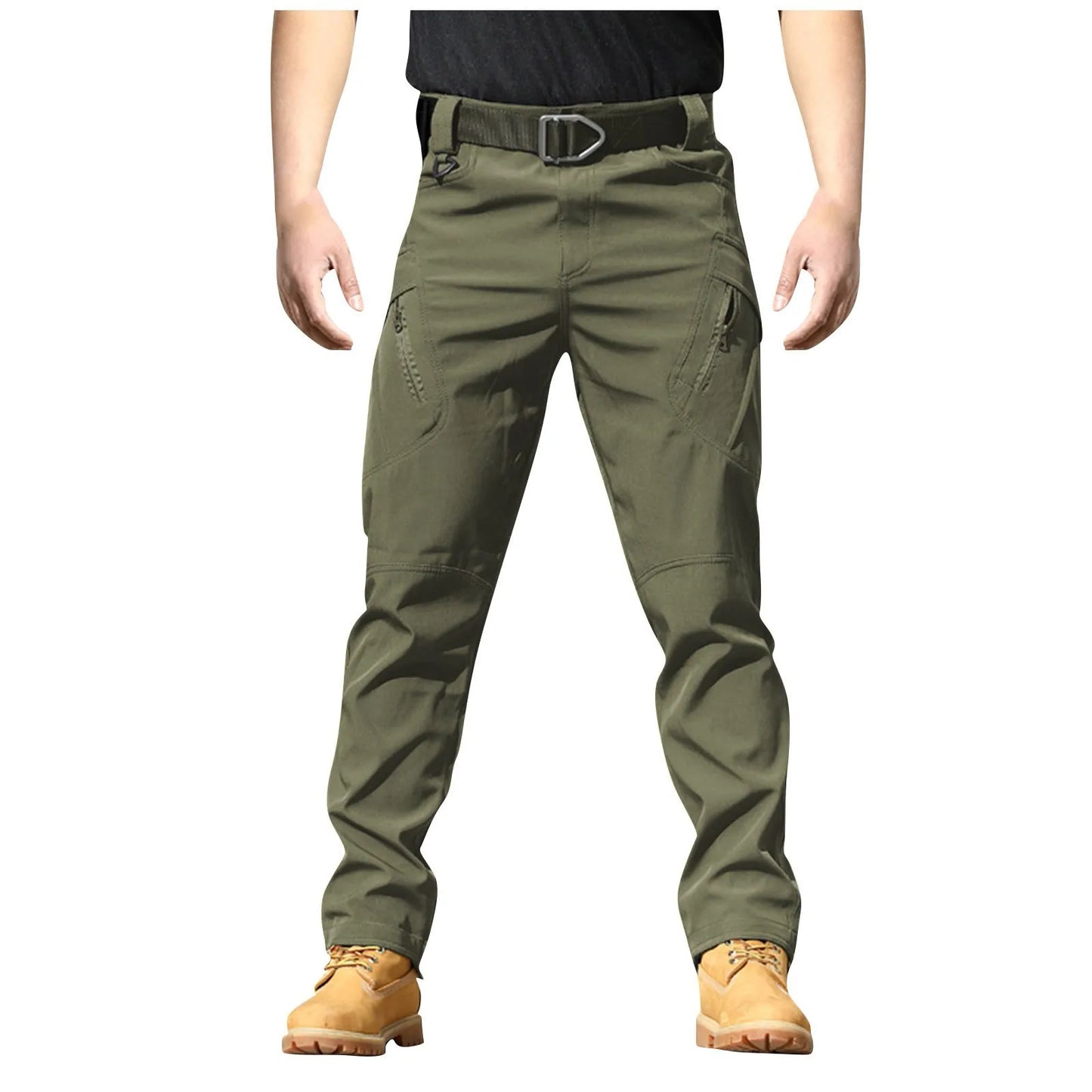 Outdoor Stretch Water-Resistant Hiking and Wear-Resistant Camouflage Pants