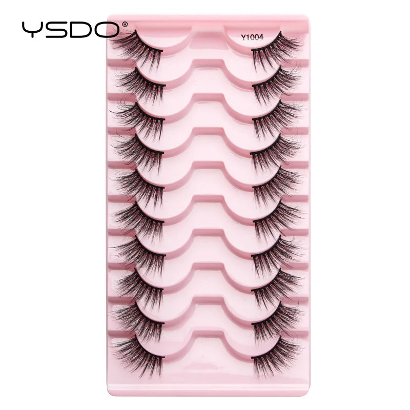 Lashes 3/7/10 3D Faux Mink Lashes Dramatic Fluffy Soft Extension Makeup Tool
