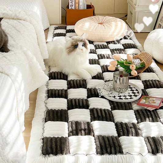 Pet Mat Warm, Scratchable Blanket, Anti-slip Washable Cushion Sofa Couch Cover Protector For Large Dogs